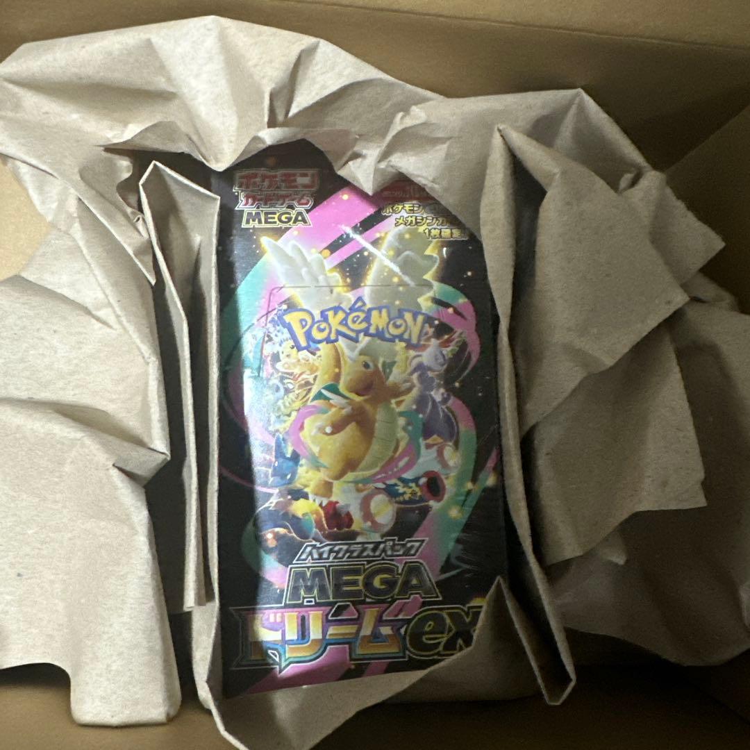ポケモンカードゲーム MEGAドリームEX シュリンク付き　ポケセン産