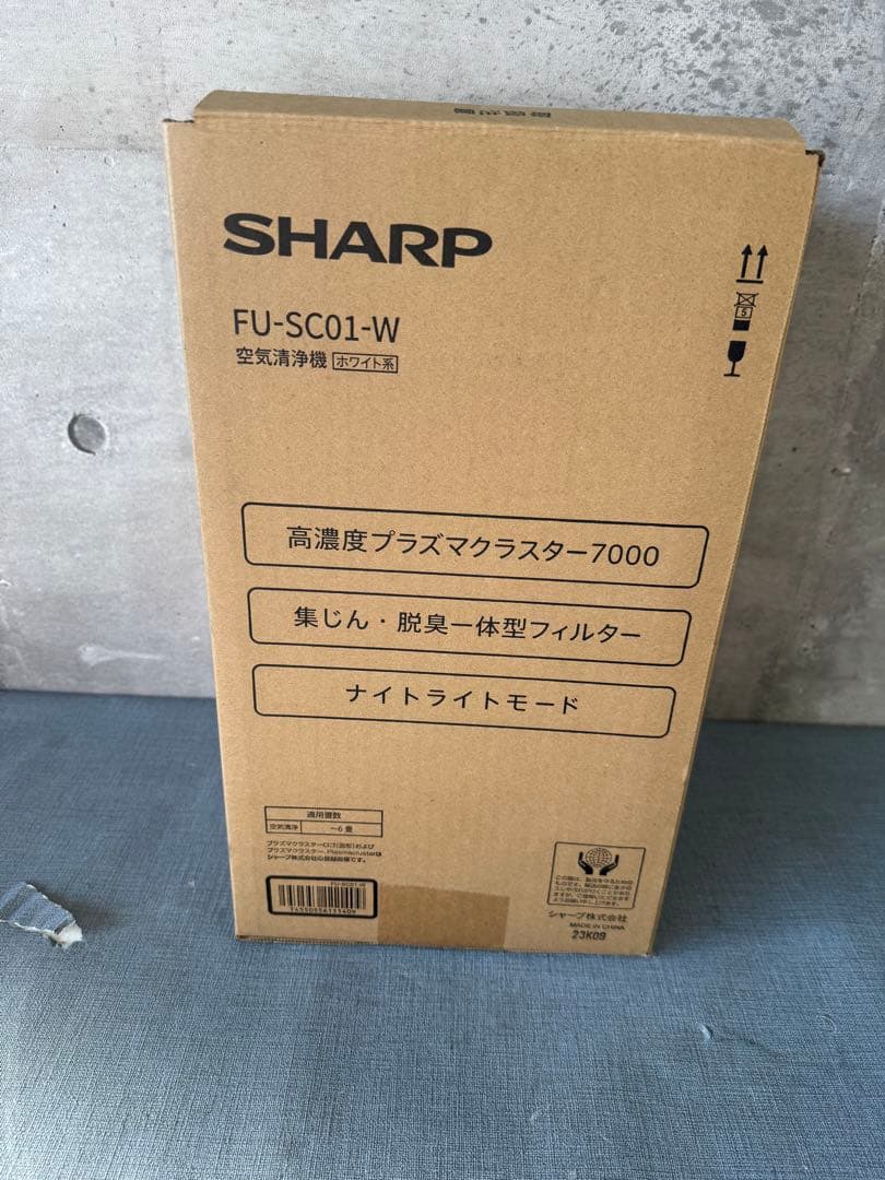 ☆SHARP FU-SC01-W 空気清浄機