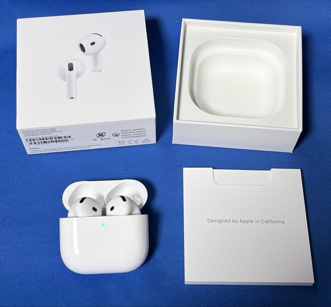 美品 AirPods 4 アクティブノイズキャンセリング AppleCare付