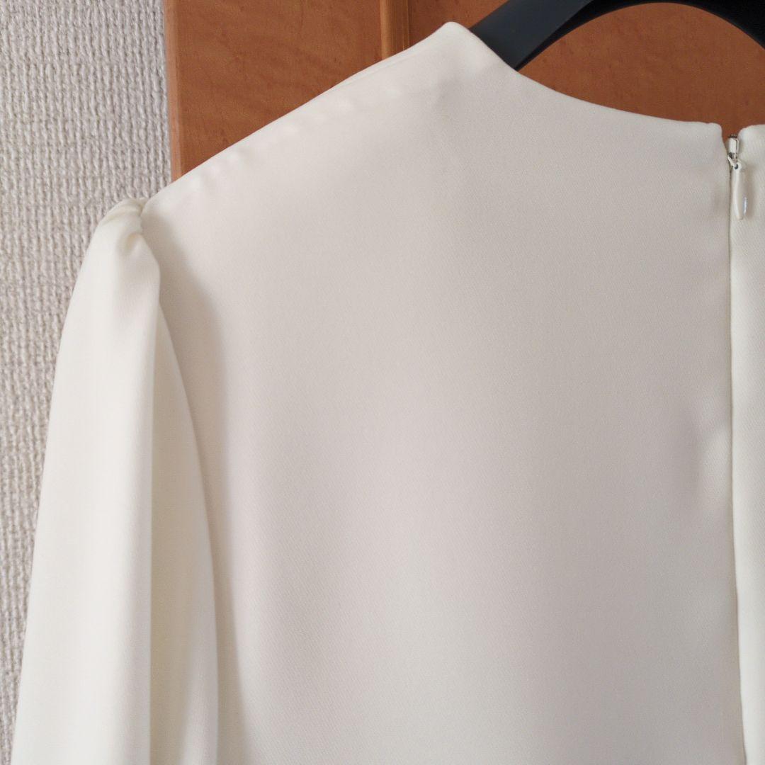 うさこ☆　BORDERS at BALCONY ツイルティアードブラウス