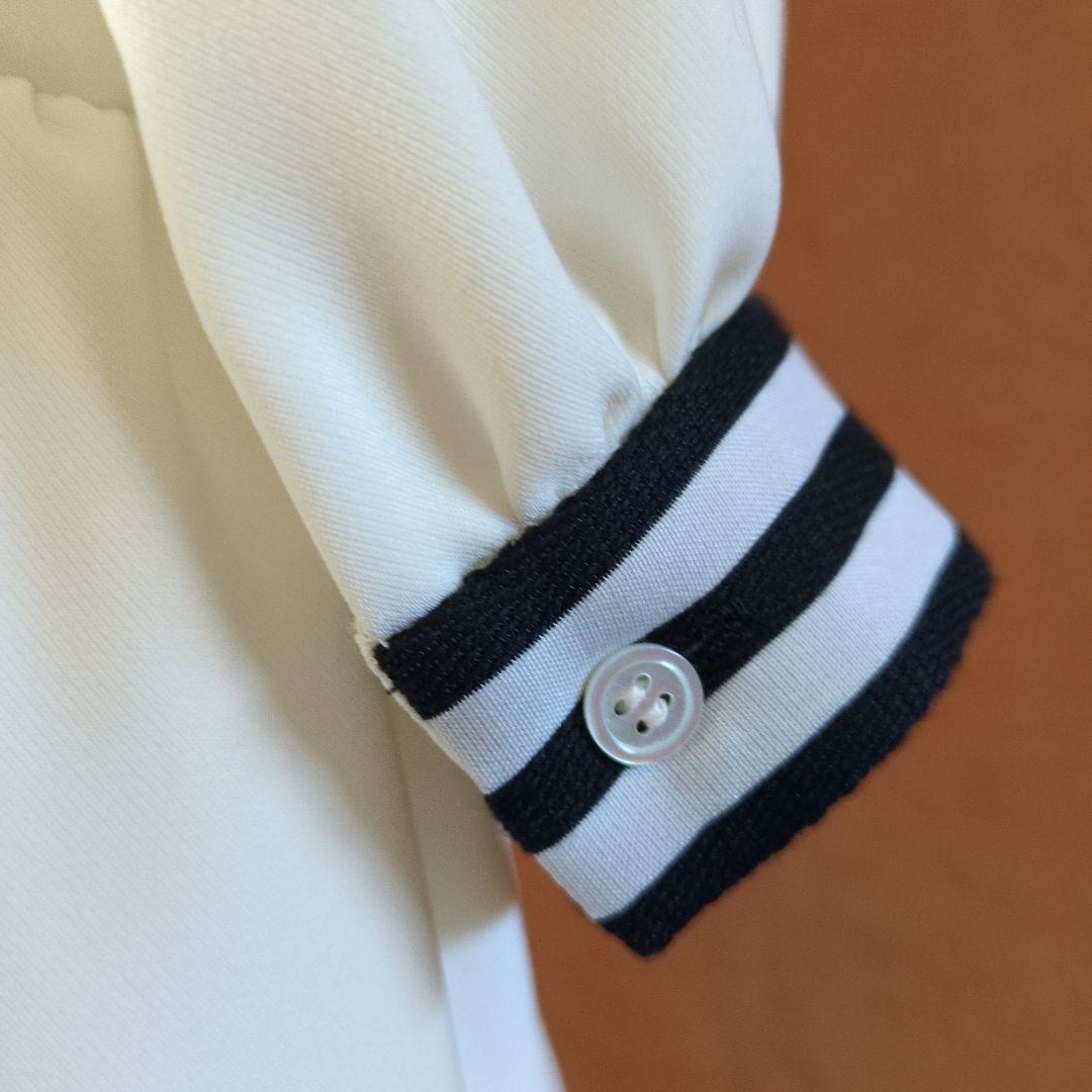 うさこ☆　BORDERS at BALCONY ツイルティアードブラウス