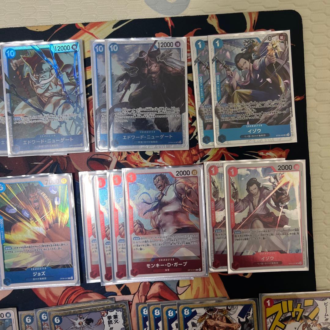 赤青エース　デッキ　スリーブ付き