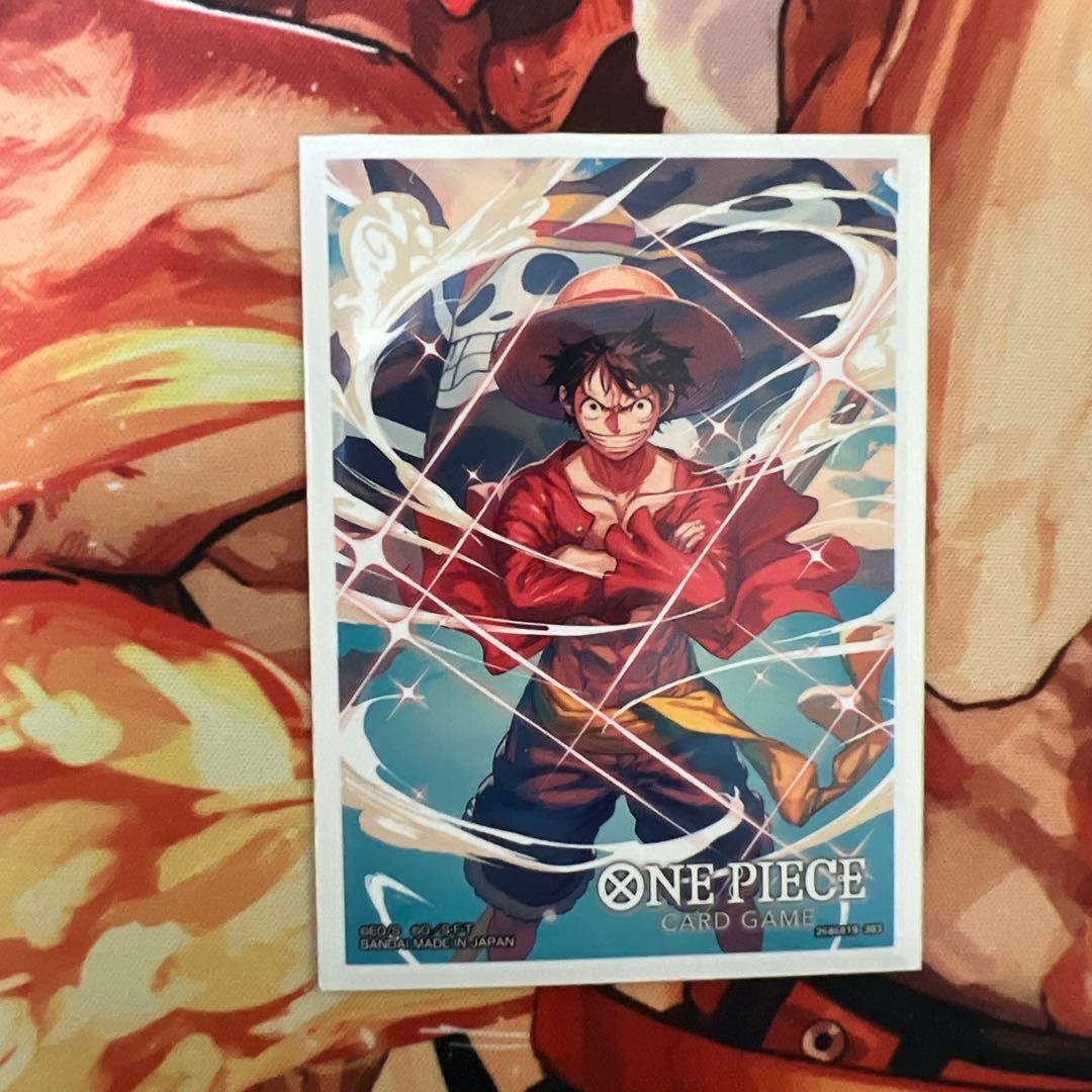 赤青エース　デッキ　スリーブ付き