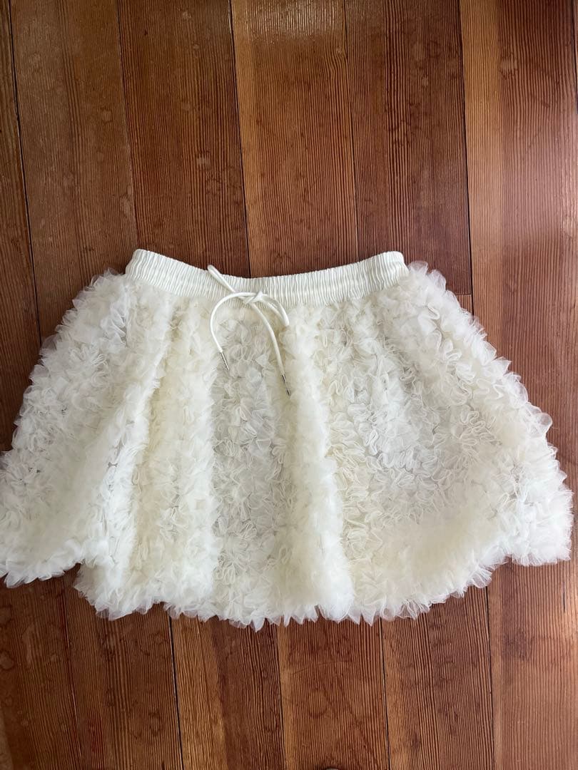 TULLE BALLOON MINI SKIRT POPPY あさぎーにょ