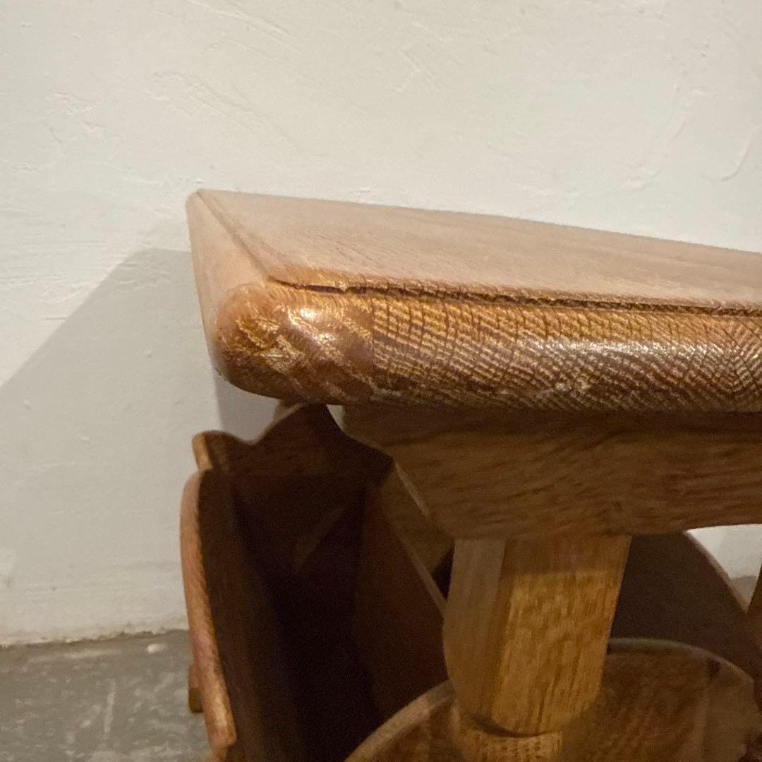 年末年始saleヴィンテージ　サイドテーブル　マガジンラック付き