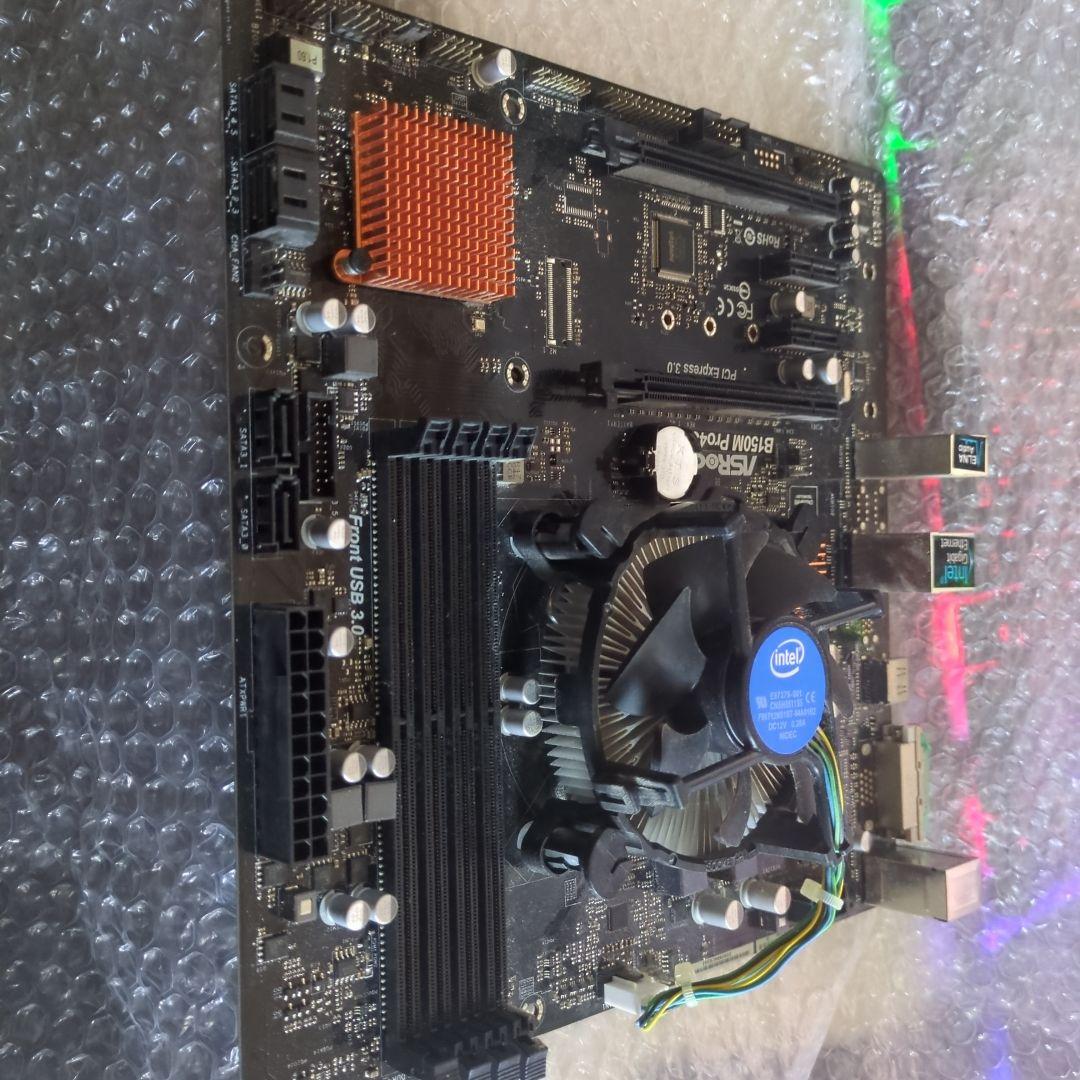 ASRock B150M Pro4S マザーボード とI7 6700CPUセット