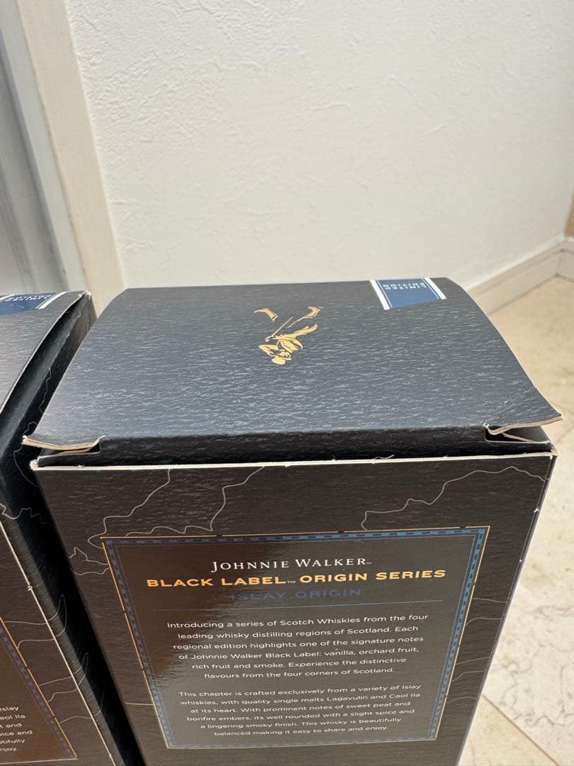 ジョニーウォーカー ブラックラベル 12年 アイラオリジン 2本セット