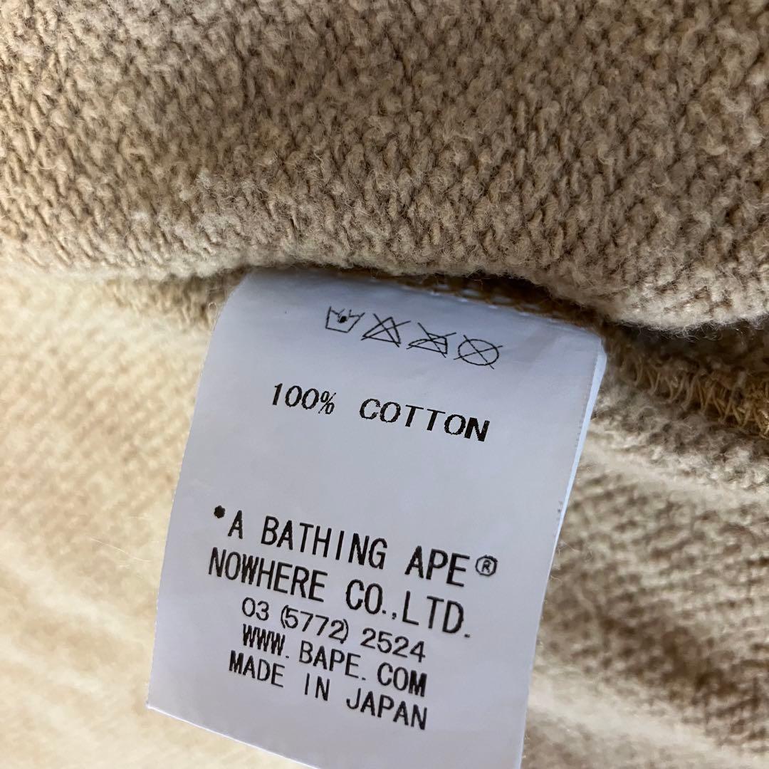 A BATHING APE パーカー クッキー　カモフラ　　　 Sサイズ