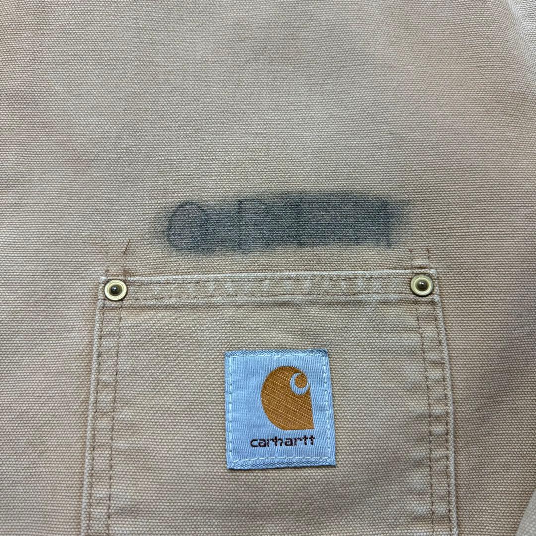 激レア　carhartt カーハート　チョアコート　囚人服　80s USA製