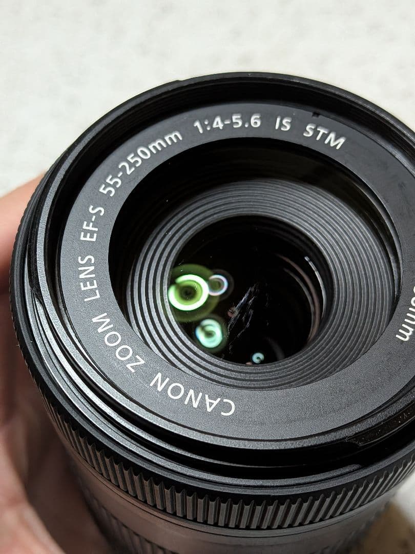 レンズ(ズーム) CANON EFS55-250mm F4-5.6 IS STM
