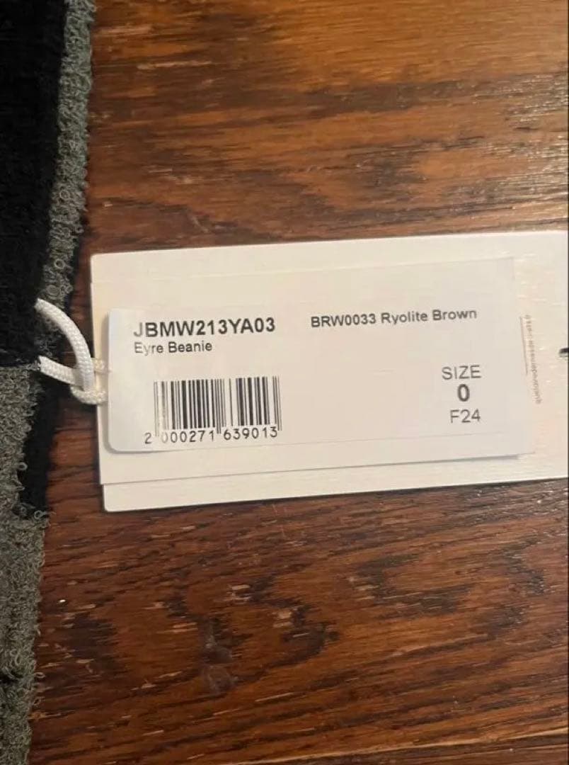 帽子 _J.L-A.L_ EYRE BEANIE RYOLITE BROWN