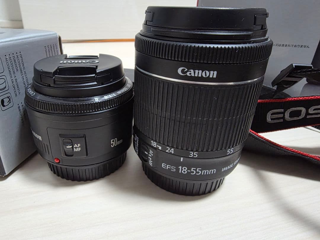 Canon EOS Kiss X10 本体＋レンズ2本