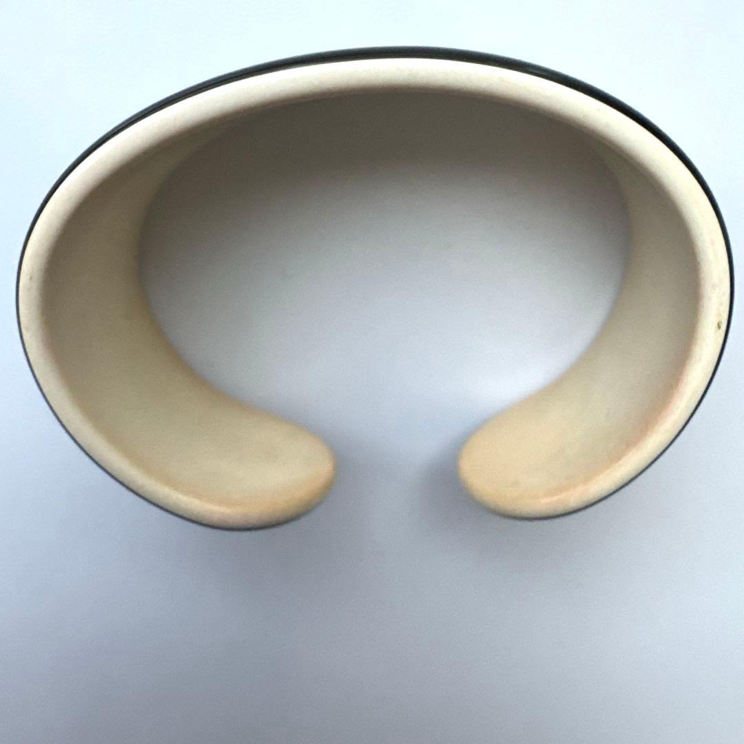 CHANEL シャネル　ココマーク バングル ブラック