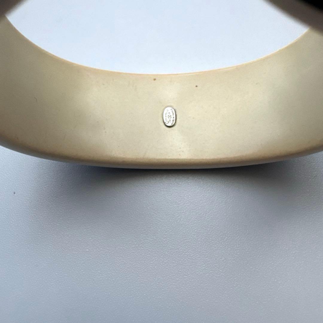 CHANEL シャネル　ココマーク バングル ブラック