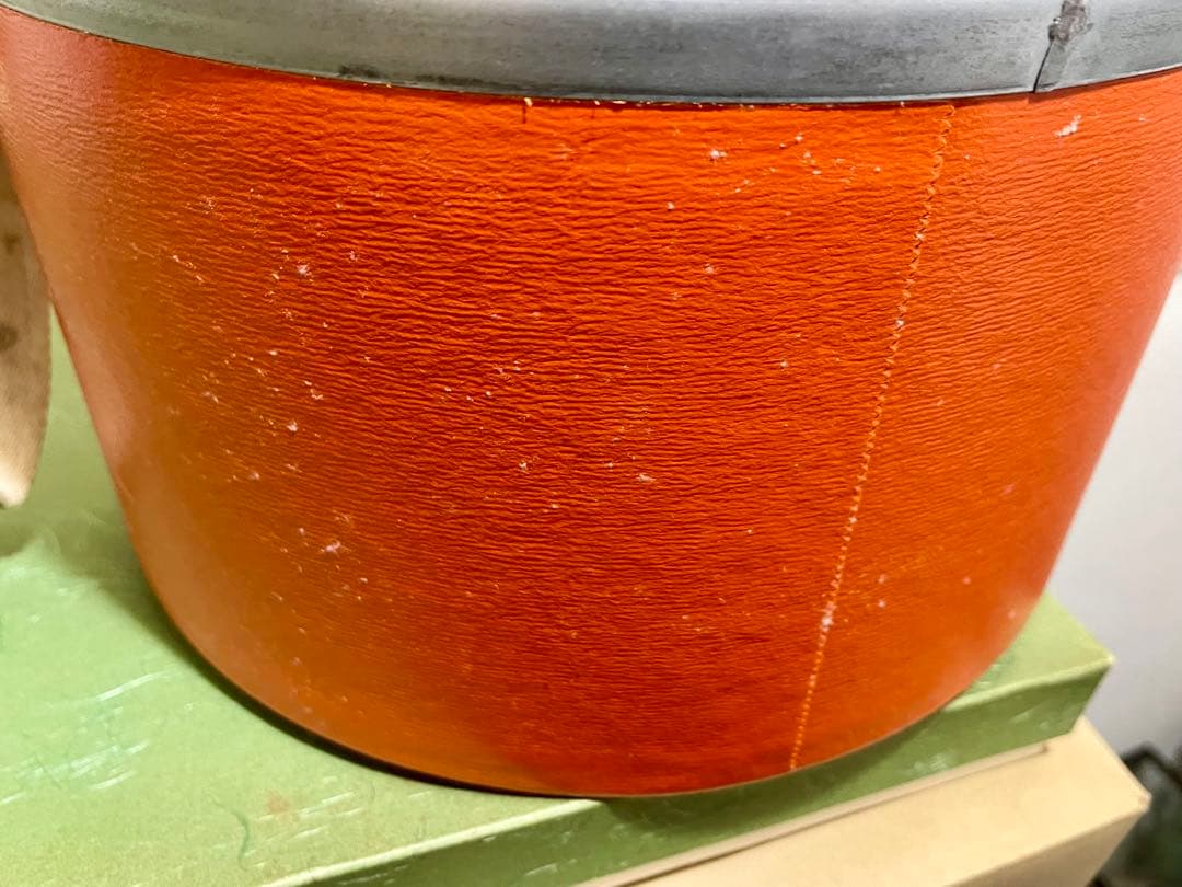 HERMES サドルボックス 30cm エルメス 馬具缶 H800343E 9J