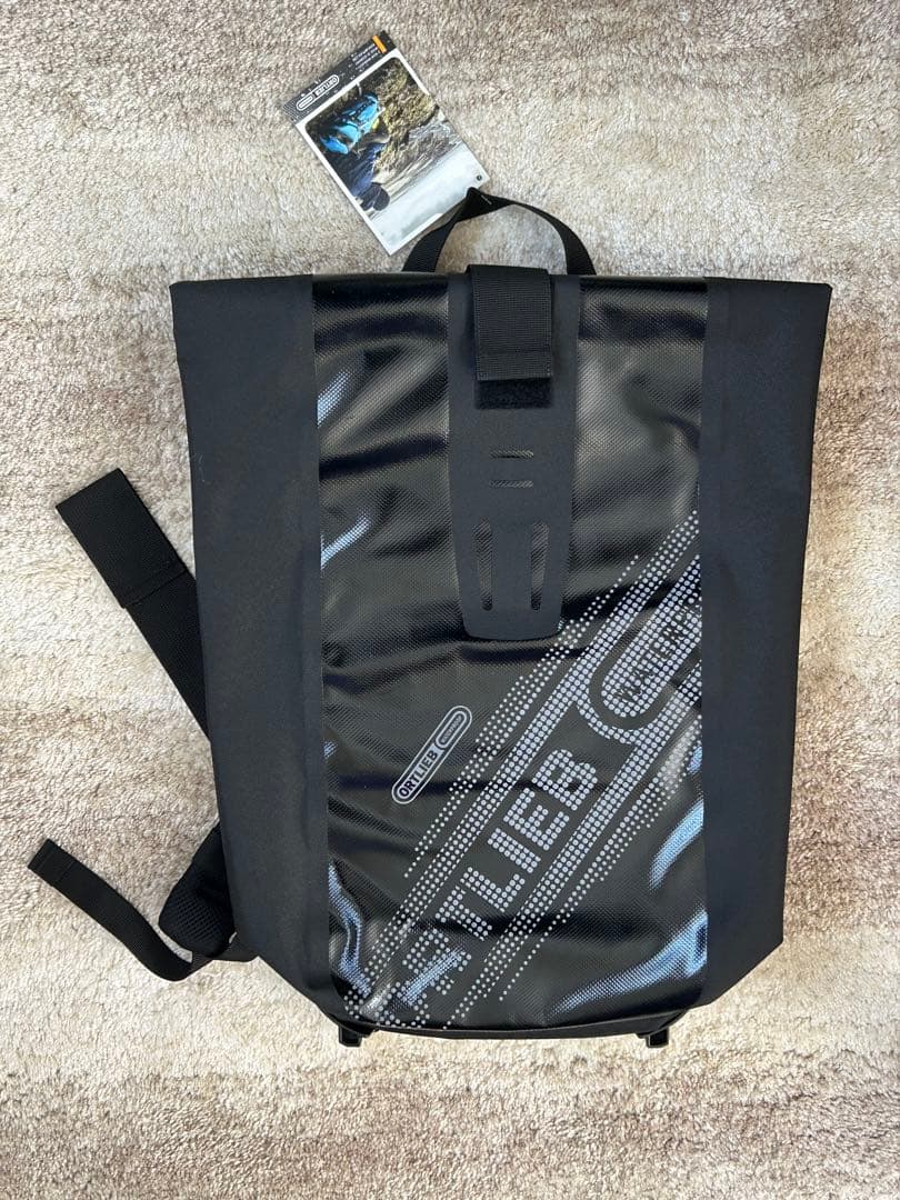 新品！未使用！！オルトリーブ ヴェロシティ バックパック 24L 防水 黒