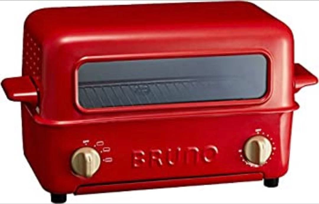 BRUNO Toaster Grill レッド