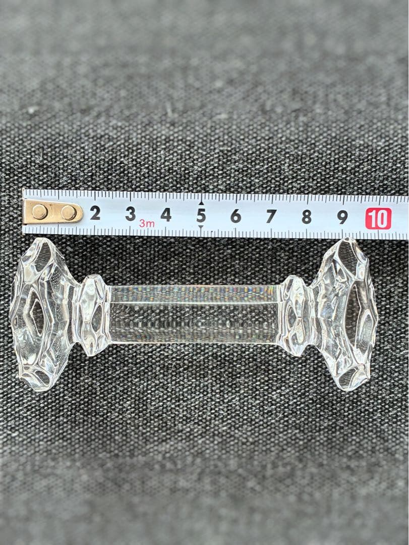 希少サラグレース　ガラス　クリスタルカトラリーレスト５個セット