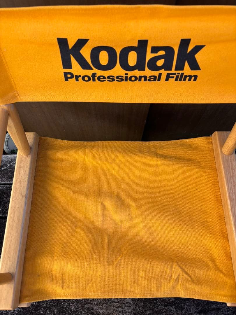 kodak　ディレクターズチェア　木製