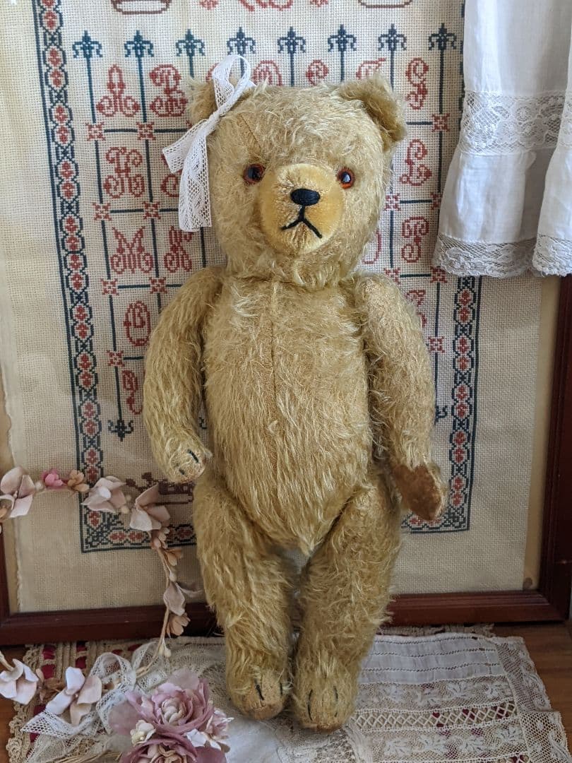 【j】アンティークベア　アンティークテディベア　ハーマン