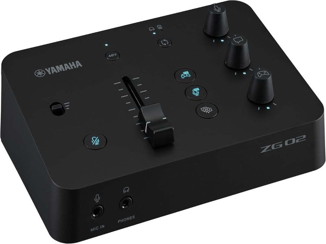YAMAHA 配信用オーディオミキサー ゲームストリーミングミキサー ZG02