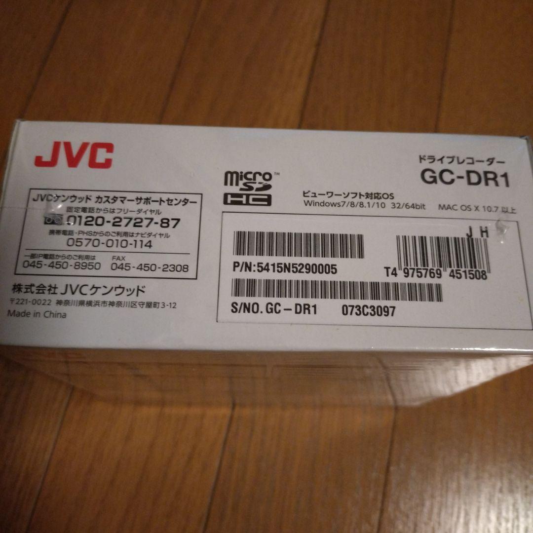 JVC ドライブレコーダー GC-DR1　新品未開封　340万画素