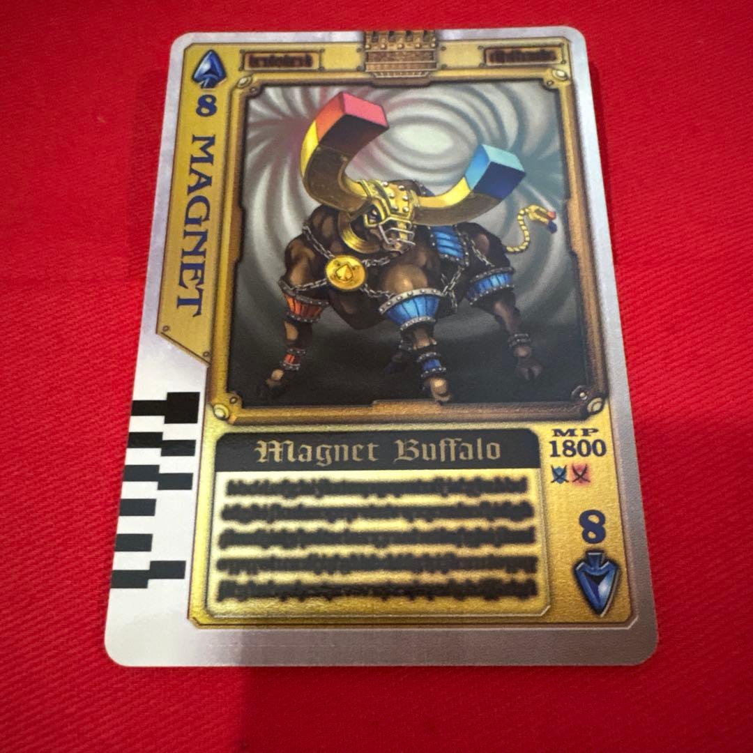 ラウズカード マグネットバッファロー 仮面ライダー剣 トレカ レア スペード8