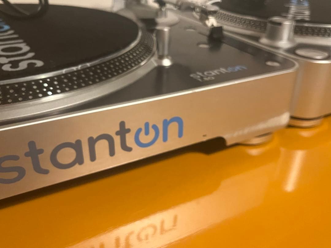 【てっぺ】Stanton T.80 DJターンテーブル 2台セット　針付き
