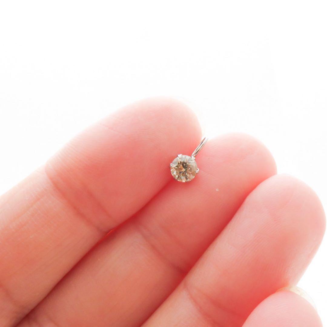 e*e様 【本物保証】Pt900 ダイヤモンド 0.314ct チャーム｜ソーテ