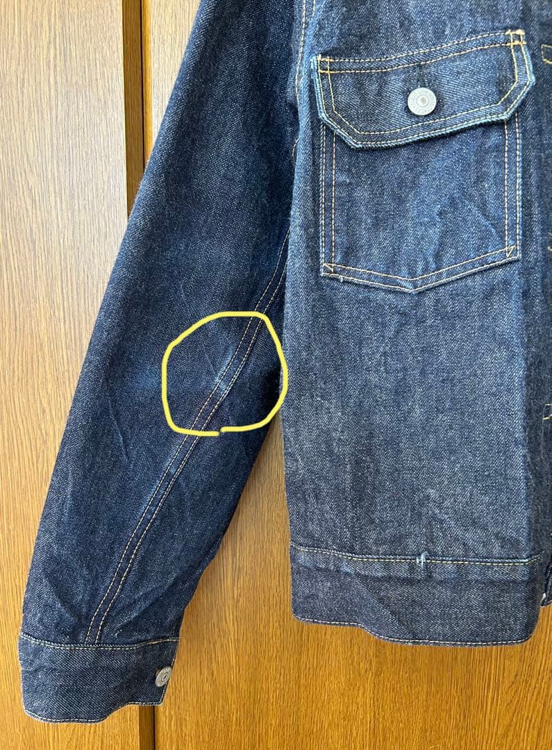 シュガーケーン SC11953 デニムジャケット　W38