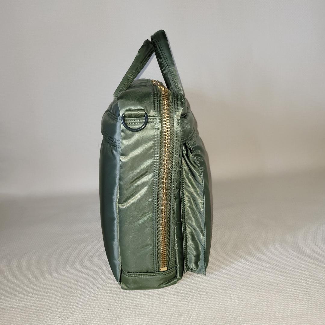 PORTER＿新型2WAY BRIEFCASE＿タンカーブリーフビジネスグリーン