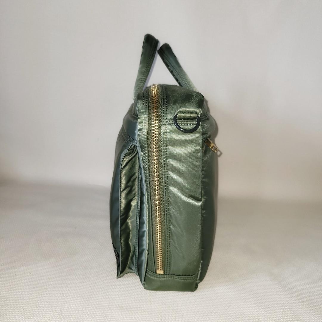 PORTER＿新型2WAY BRIEFCASE＿タンカーブリーフビジネスグリーン