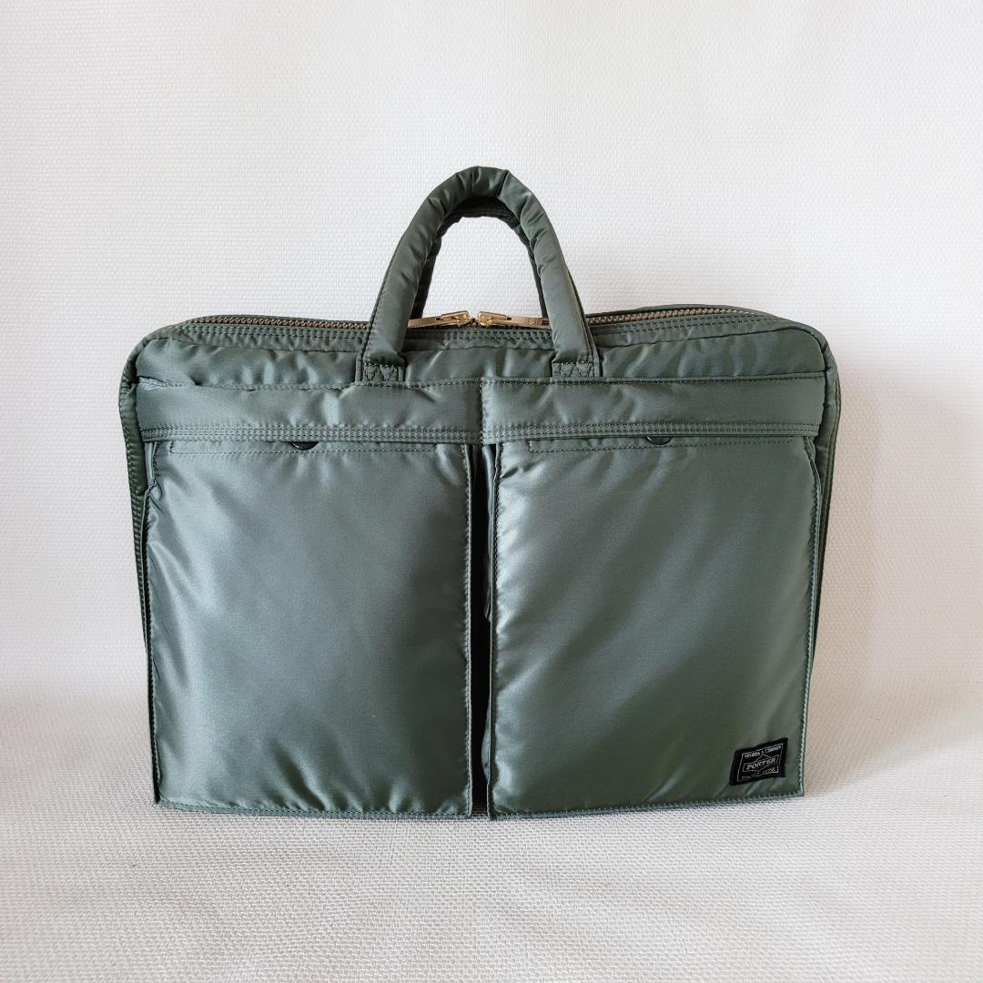 PORTER＿新型2WAY BRIEFCASE＿タンカーブリーフビジネスグリーン