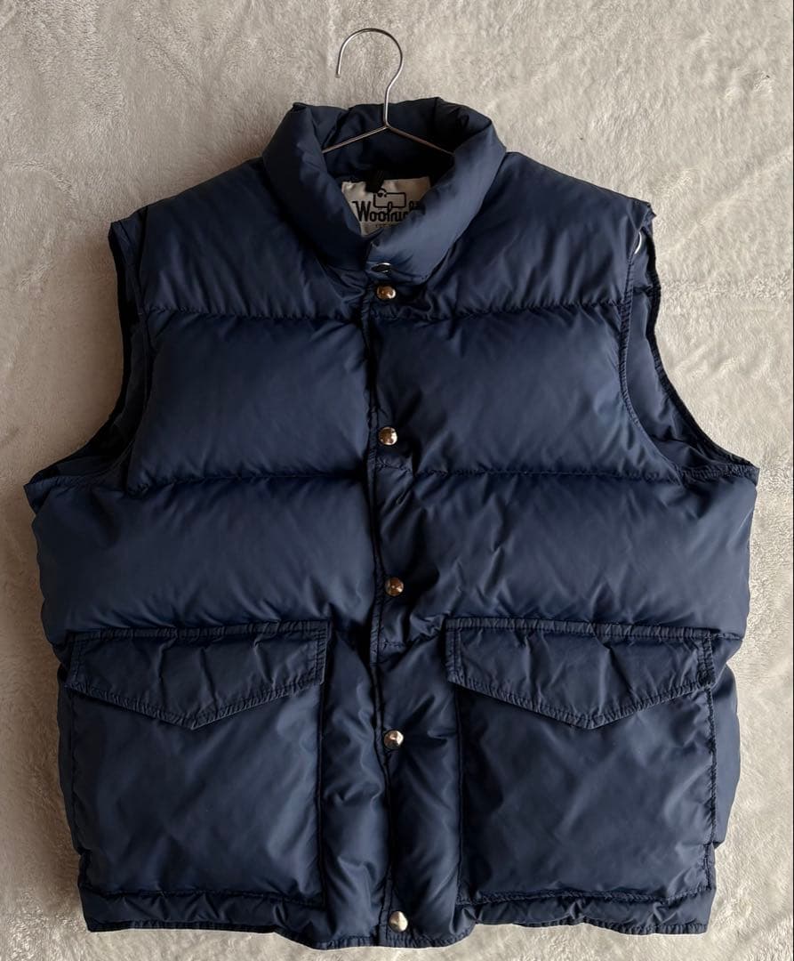 【美品】【70s】Woolrich ウーリッチ　ダウンベスト