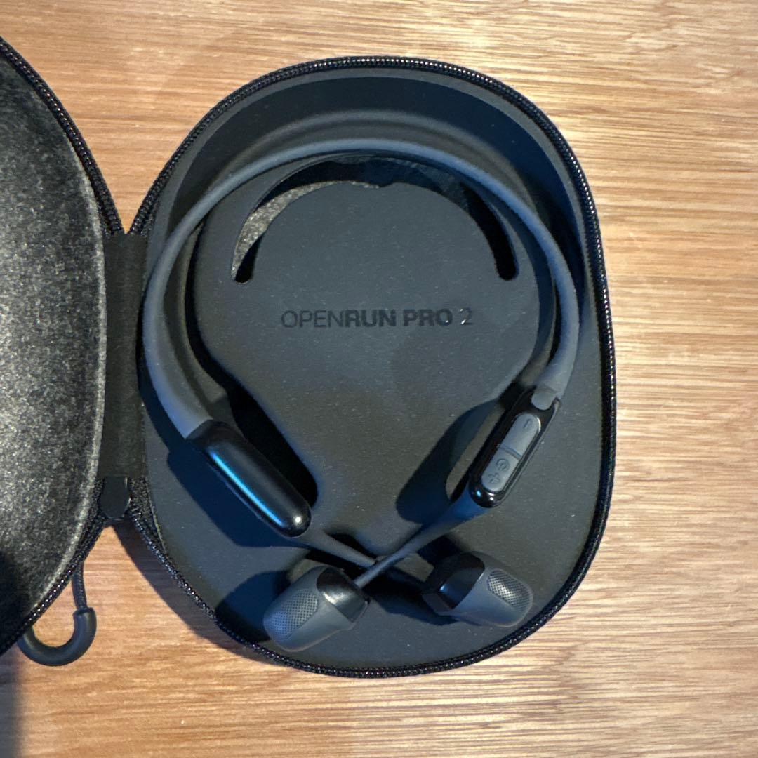 SHOKZ 新世代ワイヤレス骨伝導イヤホン OpenRunPRO2