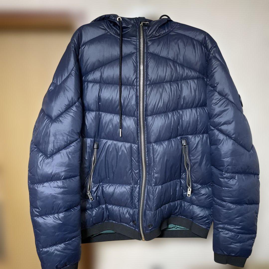DIESEL ダウンジャケット XL ネイビー