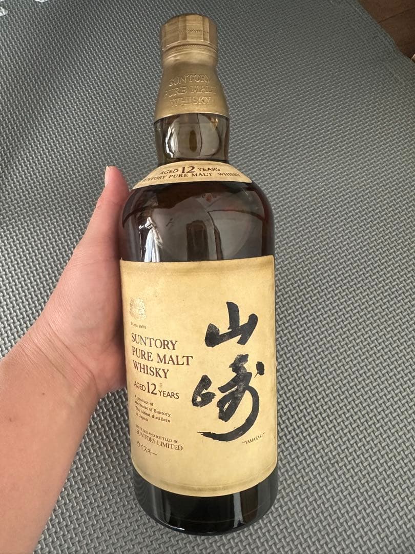 サントリー山崎12年 向獅子ラベルピュアモルト