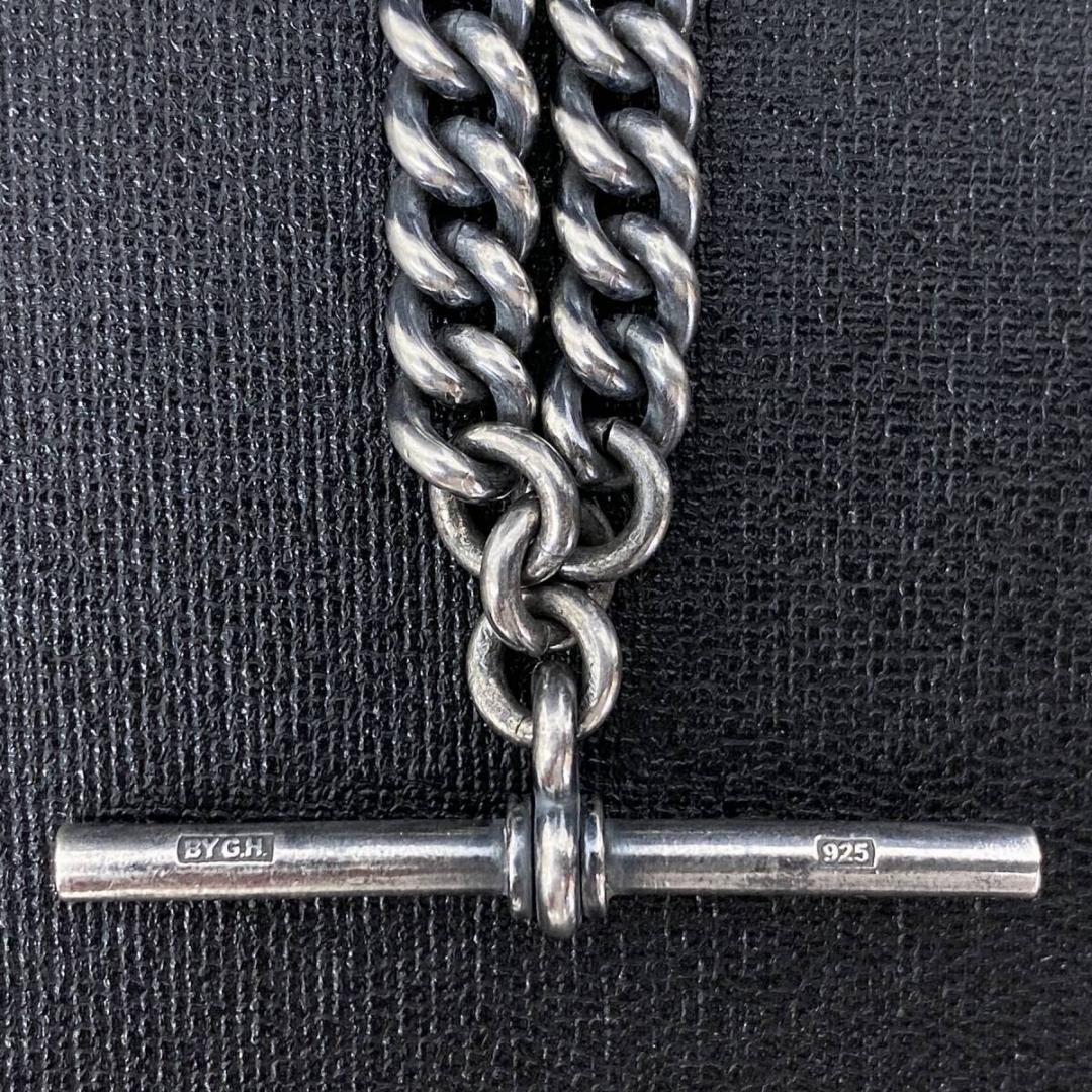 GLAD HAND シルバー アンカーフックTバー ウォッチ ウォレットチェーン
