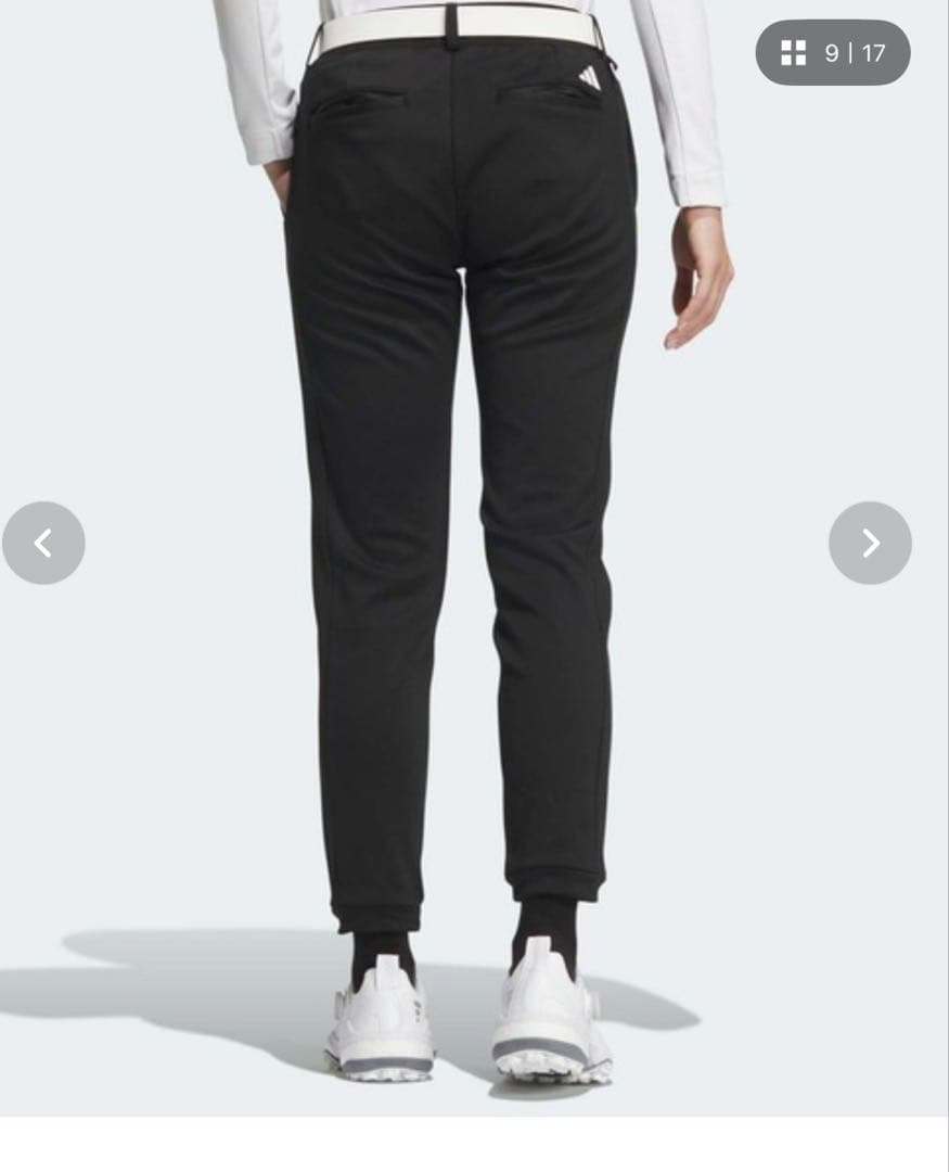adidas ゴルフパンツ　レディース　新品　中綿　アディダス　パンツ　秋冬