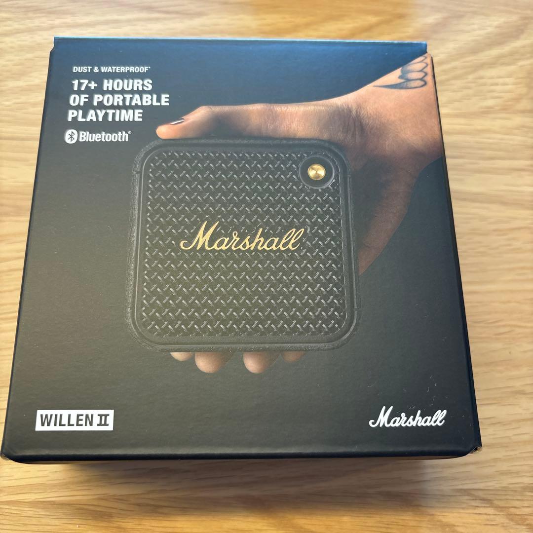 Marshall Willen II Black and Brass スピーカー