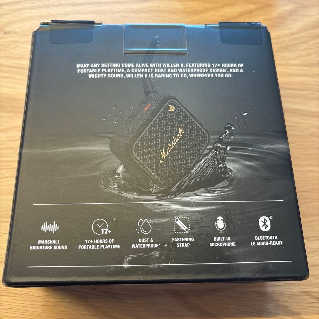 Marshall Willen II Black and Brass スピーカー