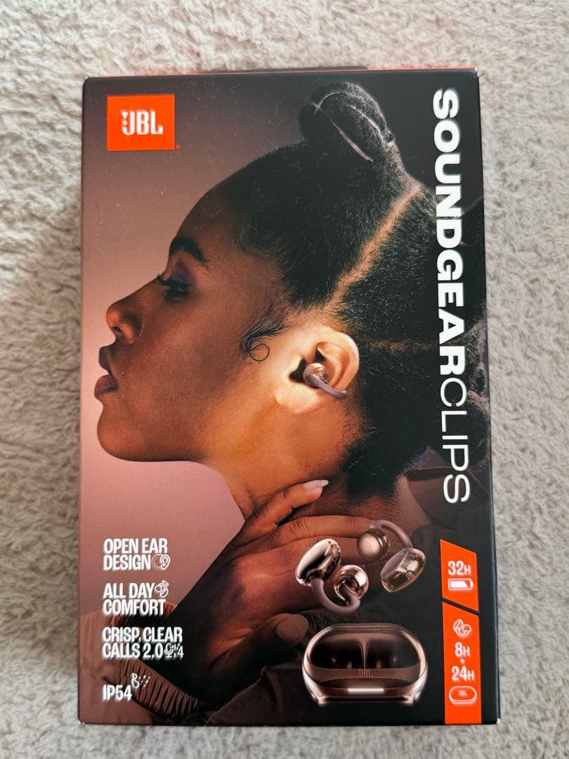 JBL SOUNDGEAR CLIPS コッパー copper イヤホン
