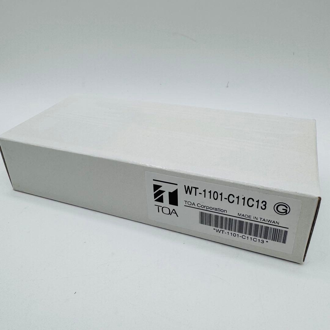 【新品】TOA 携帯型受信機 2チャンネル WT-1101-C11C13