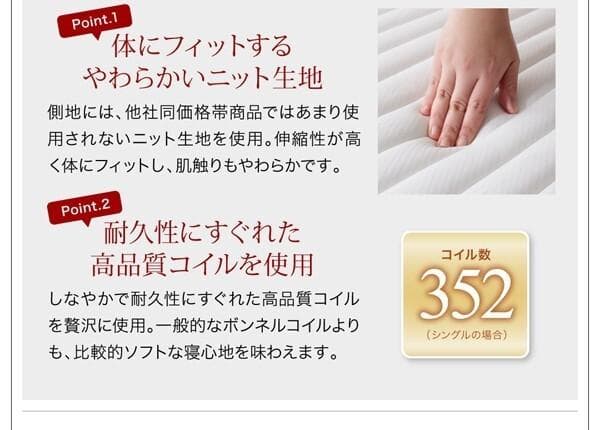 未使用訳あり　圧縮ロールでお届け ボンネルコイルマットレス　セミダブル　ブラック