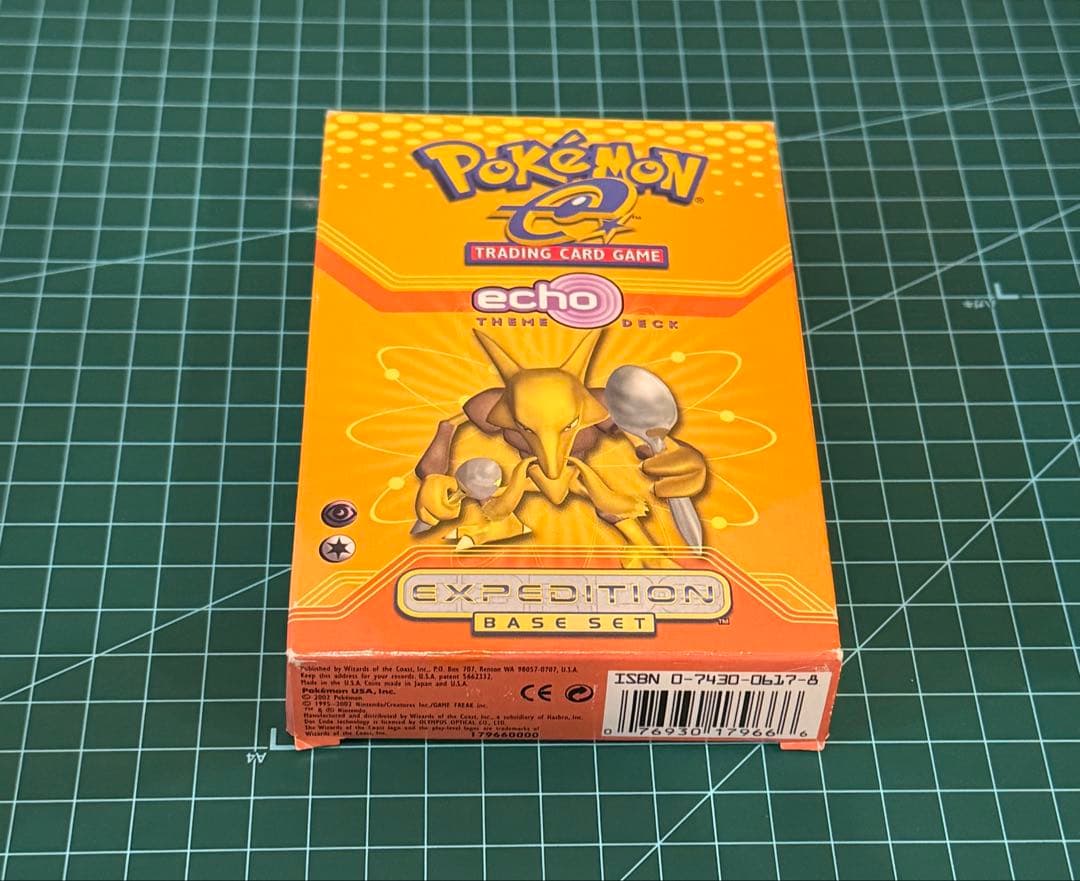 ポケモンカード e エコー Echo Theme Deck 英語版 開封済み