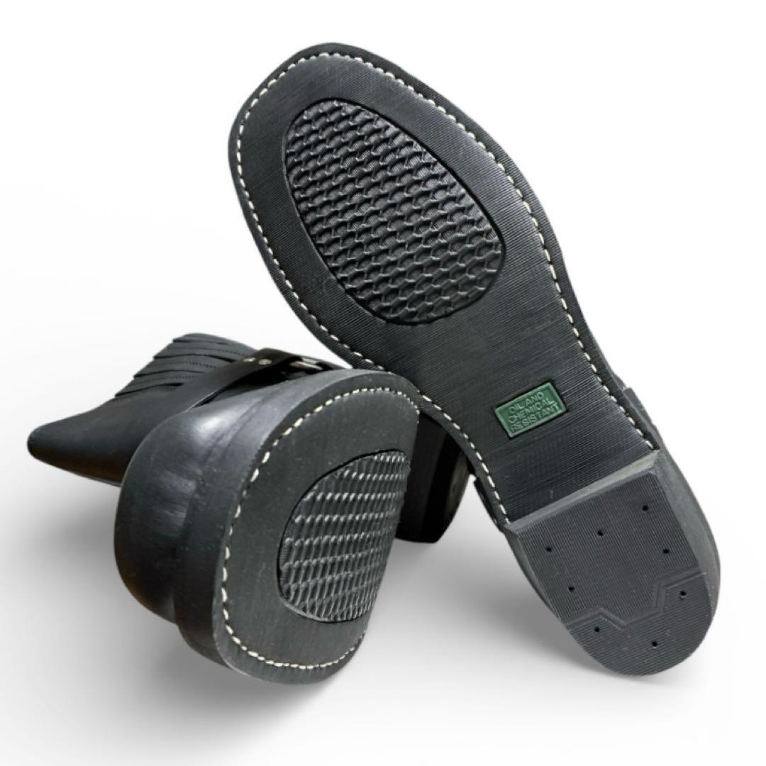 GORILLA ゴリラ サイドゴアリングブーツ スクエア BLK