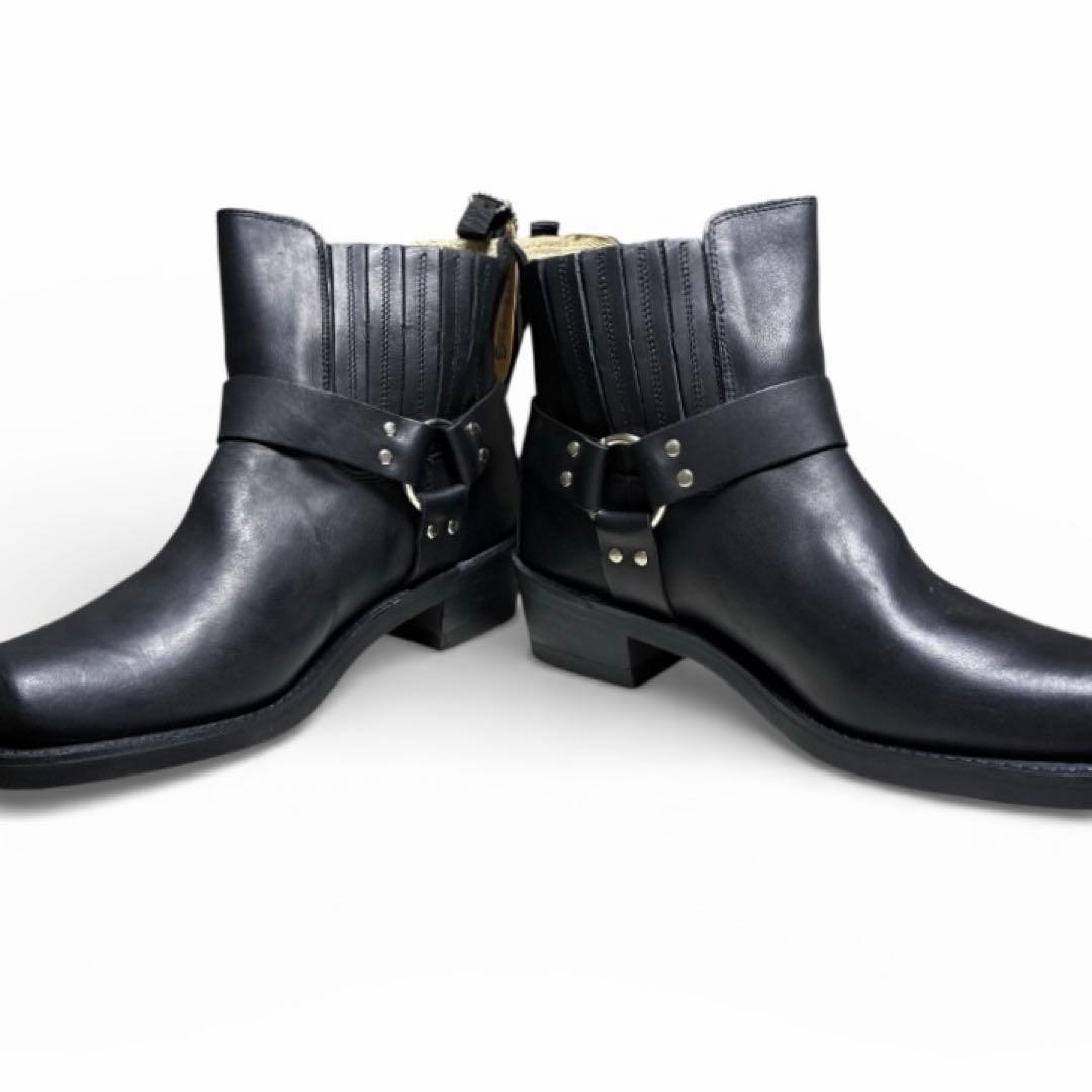 GORILLA ゴリラ サイドゴアリングブーツ スクエア BLK