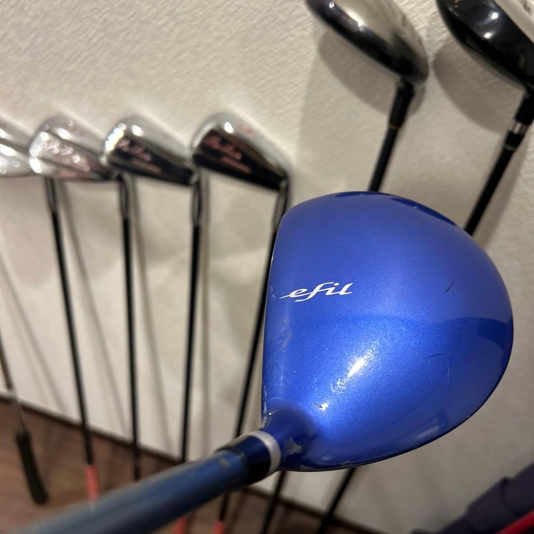 初心者お試しセットミズノ他　8本　右利き　レディースL