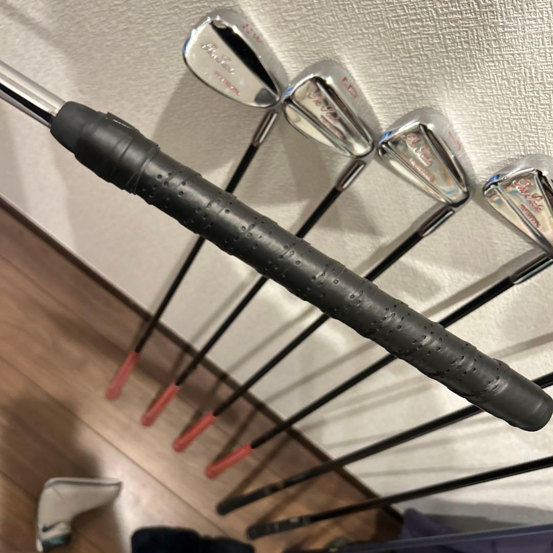 初心者お試しセットミズノ他　8本　右利き　レディースL