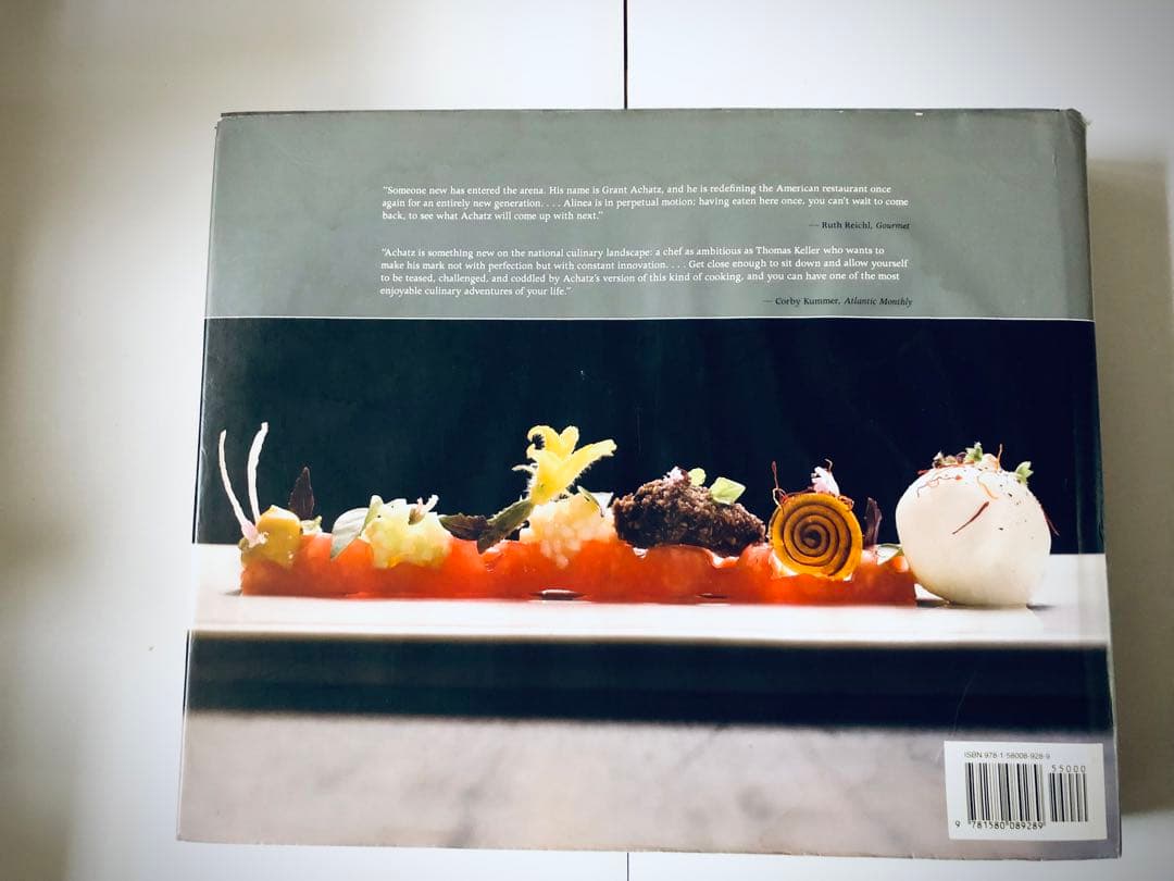 少量でおいしいフランス菓子のためのルセットゥ　　　ALINEA